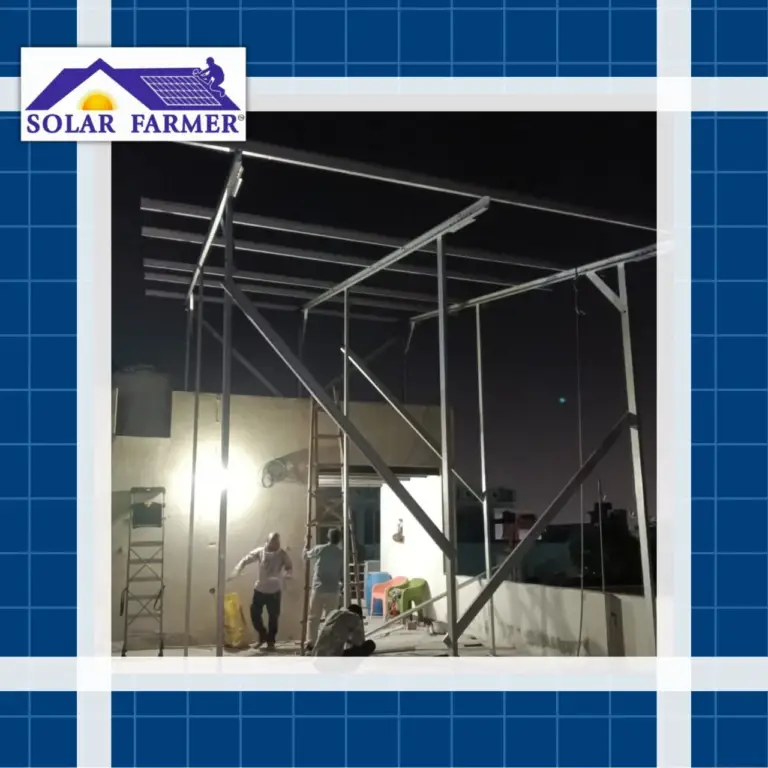 Solar panel structure