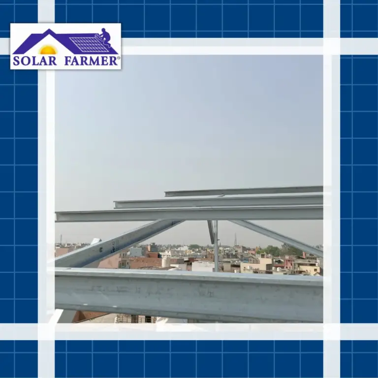 framework supporting solar panel structure