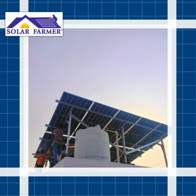 Structure with panels