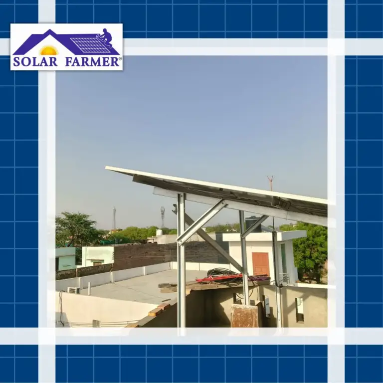 process of solar panel installation